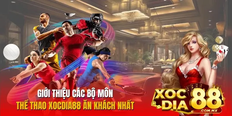 Top các môn thể thao ăn khách tại Xocdia88 Top các môn thể thao ăn khách tại Xocdia88