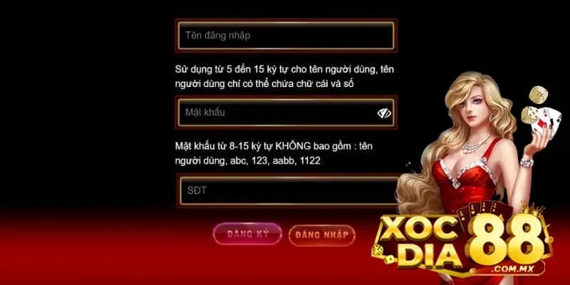 Lưu ý cần biết khi bạn tạo tại khoản tại Xóc đĩa 88 Lưu ý cần biết khi bạn tạo tại khoản tại Xóc đĩa 88