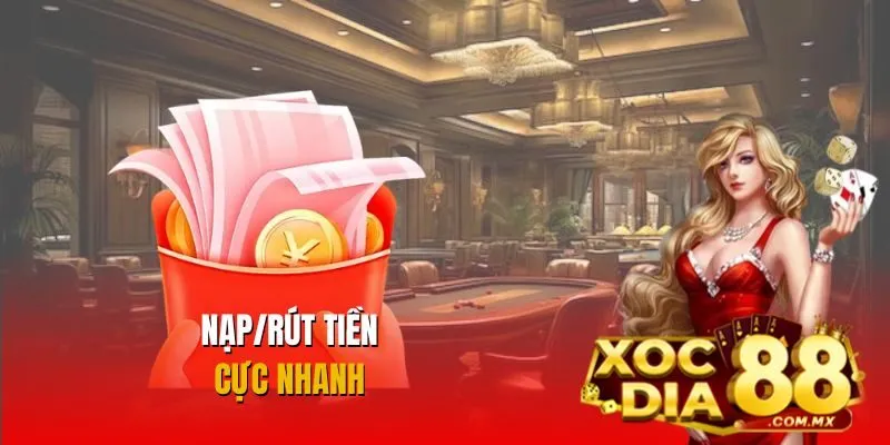 Phương thức giao dịch nạp rút nhanh chóng Phương thức giao dịch nạp rút nhanh chóng